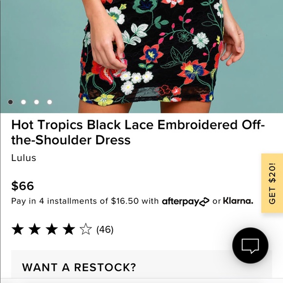 LULUS Black Lace Embroidered Dress - Picture 2 of 6